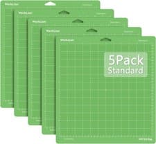 Image of 5x Cutting Mats Standard Grip for Cricut 12" Adhesive Sticky Non-Slip Craft Mats