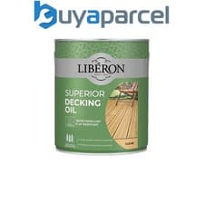 Image of Liberon 126103 Superior Decking Oil Clear 2.5 litre LIB126103