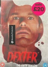 Image of Dexter 5 Season 5 DVD Set Still In Wrap