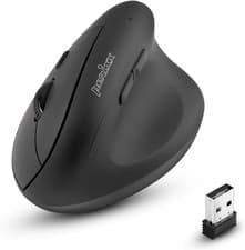 Image of perixx PERIMICE-608II Wireless Vertical Mouse, 2.4GHz, 6 Buttons, Adjustable DP
