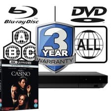 Image of Sony Blu-ray Player UBP-X700K All Zone Code Free MultiRegion 4K & Casino UHD