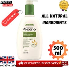 Image of Aveeno Daily Moisturising Body Lotion, With Soothing Oats 500ml UK Free delivery