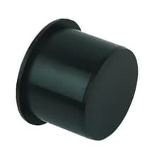 Image of FLOPLAST 32mm Black Pushfit Waste Pipe Plug - Bag of 5 - FREE Next-Day Delivery