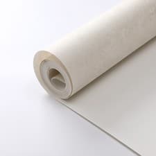 Image of 9.5M Plain Thick Textured Heavy Duty Embossed Non-Woven Stripes Wallpaper Roll