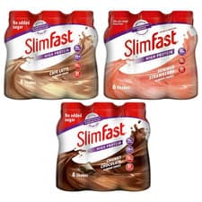 Image of SlimFast High Protein Different Flavours Shake Multipack for Weight Loss