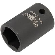 Image of Draper 1x Expert 11mm 1/4" Square Drive Hi-Torq Point Impact Socket Work Tool