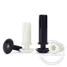 Image of Push-In Rivets Plastic Fasteners Rivet Trim Clips Diameter Nylon Rivet 2mm - 6mm