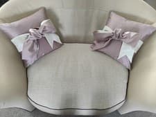 Image of KYLIE MINOGUE CUSHION, *Ltd Edition*, Reversible, Feather Pad, *LAST ONE!*