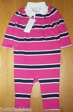 Image of Coverall Ralph Lauren baby girl babygro all-in-one romper 0-3-6 m BNWT designer
