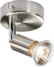 Image of Single Indoor Wall or Ceiling Spot Light 50W GU10 Knightsbridge NSPGU1