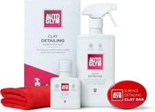 Image of Autoglym Clay Detailing Complete Kit with Rapid Detailer, Super Resin Polish