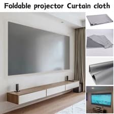 Image of High Brightness Anti-Light Metal Projector Screen HD Movies 3D Screen 4:3 16:9
