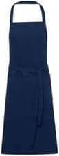 Image of BILMASEE THICK TWILL COTTON BLEND 230GSM FULL SIZE APRON TWIN POCKET LONG STRAPS