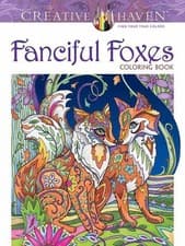 Image of Creative Haven Fanciful Foxes Coloring Book by Marjorie Sarnat (English) Paperba