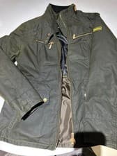 Image of Barbour International Womens Olive Wax jacket