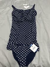 Image of Panache Anya spot Tankini Set . 32ff 10 Briefs. BNWT. Underwired £85