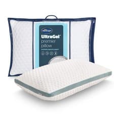 Image of Silentnight Luxury UltraGel Pillow Foam Core Pressure Relief Cool Neck Support