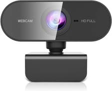 Image of Webcam for PC with Microphone, HD 1080P Streaming Web Cam for PC,MAC, Laptop,Plu