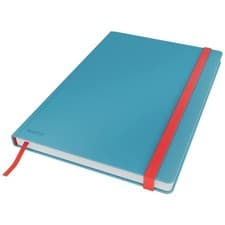 Image of Leitz Cosy Notebook Soft Touch Ruled with Hardcover Calm Blue 44830061