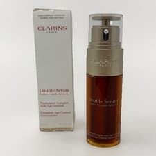 Image of Clarins Double Serum 1.6 oz Complete Age Control Concentrate Hydric/Lipidic 50ml