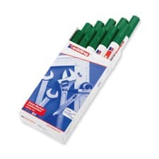 Image of Edding 750 Bullet Tip Paint Marker Medium Green (Pack of 10) 750-004 Stationery