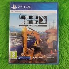 Image of ps4 CONSTRUCTION SIMULATOR Day One Edition NEW & Sealed REGION FREE PAL UK PS5