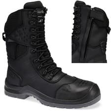 Image of Portwest Waterproof Lightweight 10 inch Hi Leg Safety Boots S7 Leather Work Size