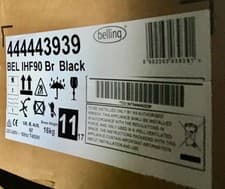 Image of Belling BEL IHF90 Br 5 Zone Induction Hob Black 90cms BNIB