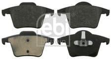 Image of Febi Bilstein 16508 Rear Disc Brake Brake Pad Set Braking System Fits Volvo XC90