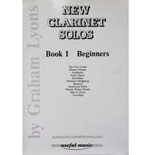 Image of New Clarinet solos Book 1 Beginners - Graham Lyons