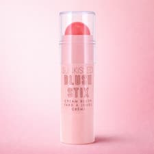 Image of Sunkissed Pink Cream Blusher Stick Cheek Blush Moisturising Panstick