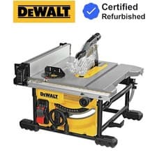 Image of DeWalt DWE7485-LX 110V 210mm 1850W Compact Table Saw Compact With Blade DWE7485