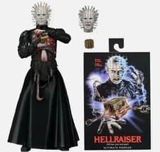 Image of NECA Hellraiser Pinhead Hell Priest Pinhead 7" Action Figure Model Toy