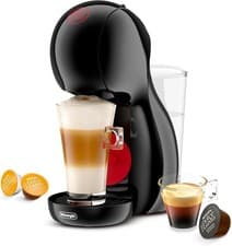 Image of DeLonghi Dolce Gusto Piccolo XS Pod Coffee Machine Black/Red Compact 15 Bar