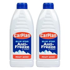 Image of Carplan Blue Star Pre Mixed Anti Freeze & Coolant Concentrate Methanol Free 1L