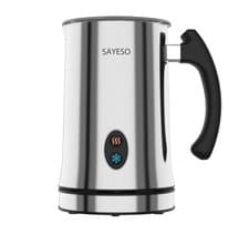 Image of Milk Frother Electric Milk Frother and Warmer with Hot Cold Functionality