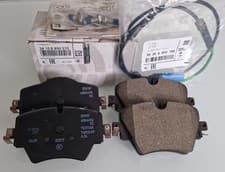 Image of Genuine BMW Front Brake Pads With Wear Sensor | G & F Series | 34106860019
