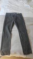 Image of All Saints Men's IGGY Grey Jeans slimfit W36 L32