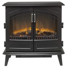 Image of Dimplex Cassia Optiflame Freestanding Electric Stove 2kW Black RTOFSTV20