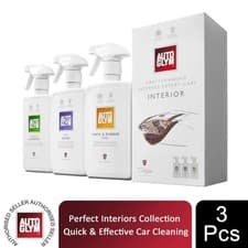 Image of Autoglym The Perfect Interior Collection Kit Ideal for Car Cleaning, 3pcs