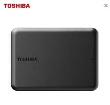 Image of Toshiba Canvio Basics Portable External Hard Drive 500GB/1TB/2TB/4TB USB 3.0/3.2