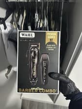 Image of Wahl magic clipper and trimmer cordless brand new in black and gold never used