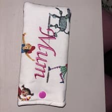 Image of Fun Mum fabric Glasses Spectacle Quilted Case Handmade Lovely Gift