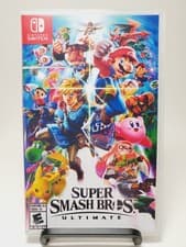 Image of Super Smash Bros.Ultimate - Nintendo Switch - Cover Art/Case Replacement|NO GAME