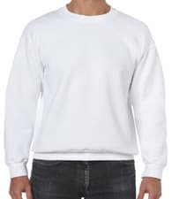 Image of Personalised Custom Embroidered Gildan Heavy Blend Sweatshirt Pullover Jumper