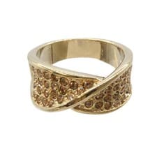 Image of Buckley Gold Ladies Ring Buckley London Women's Jewellery Small Size R419S