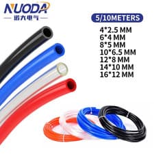 Image of 5/10M Pneumatic Air Hose PU Tube 4-16mm Compressor Pipe UK