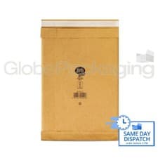 Image of 10 x PB5 JIFFY GREEN HEAVY DUTY ECO-FRIENDLY PADDED BAGS 245x381mm ENVELOPES