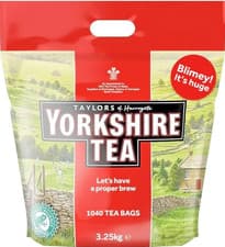 Image of Yorkshire Tea, Total 1040 Tea Bags, (Pack of 3.25 kg) uk