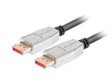 Image of 2x Displayport Cable 1m DP to DP 8K HDR Gold Plated Connectors